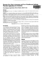 Decrease Over Time in Awareness and Use of Unaddressed Self-help Materials: Implications for Evaluation