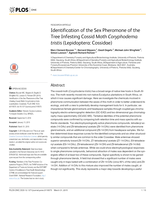 Identification of the Sex Pheromone of the Tree Infesting Cossid Moth Coryphodema tristis (Lepidoptera: Cossidae)