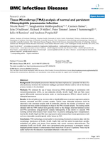 Tissue MicroArray (TMA) analysis of normal and persistent Chlamydophila pneumoniae infection