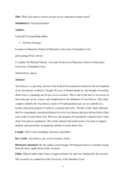 Measuring pre-service teachers’ Asia literacy and their preparedness to teach Asia