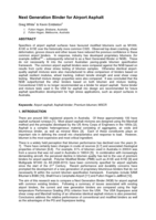 Next Generation Binder for Airport Asphalt