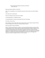 In vitro susceptibility of recent Chlamydia trachomatis clinical isolates to the CtHtrA inhibitor JO146