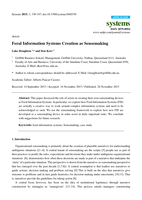 Feral Information Systems Creation as Sensemaking