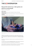 Beyond the beat-em-up: video games are good for young people