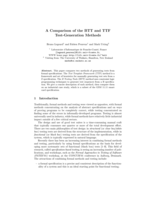 A comparison of the BTT and TTF test-generation methods