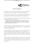 Submission to the Inquiry into the Constitutional Recognition of Aboriginal and Torres Strait Islander Peoples