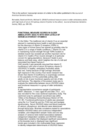 Functional measure scores in older ambulatory adults with high levels of serum 25-hydroxy vitamin D
