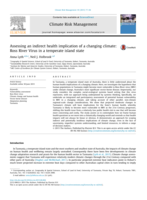 Assessing an indirect health implication of a changing climate: Ross River Virus in a temperate island state