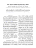 Elastic scattering of intermediate-energy electrons from C60 molecules