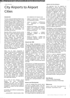 City Airports to Airport Cities