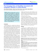 The Emerging Story of Disability Associated with Lymphatic Filariasis: A Critical Review