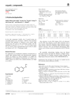Dichlorido[2-(3,5-dimethyl-1H-pyrazol-1-yl-κN 2)quinoline- κN]zinc
