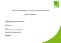 Preparing students for professional practice: Strategies for evaluating work-integrated learning through community engagement