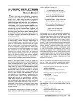 A Utopic Reflection