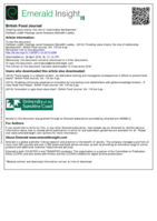 Creating value chains: the role of relationship development