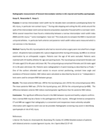 Radiographic measurement of femoral intercondylar notches in ACL injured and healthy sportspeople