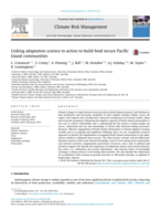 Linking adaptation science to action to build food secure Pacific Island communities