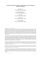 Comparing communication strategies to promote natural resource management programs to landholders