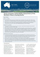 Socio-economic Vulnerability Assessment of the Northern Rivers Grazing Sector