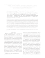Effects of Dietary Fish Oil to Soybean Oil Ratio on Survival, Development, and Growth of Early Juveniles of the Blue Swimmer Crab Portunus pelagicus