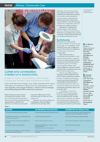 Coffee and conversation: Creation of a wound clinic