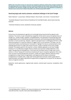Governing large-scale marine commons: Contextual challenges in the Coral Triangle