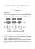 Introduction to EUEDE: A Design Environment for End Users to Develop Decision Support Systems in Rural Industry