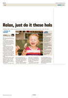 Relax, just do it these hols: Holidays offer a chance to spend time as a family and for kids and parents to enjoy some ‘me’ time