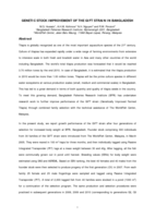 Genetic Stock Improvement of the Gift Strain in Bangladesh