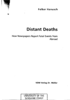 Distant Deaths - How Newspapers Report Fatal Events from Abroad