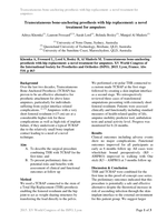 Transcutaneous Bone-Anchoring Prosthesis With Hip Replacement: A Novel Treatment For Amputees