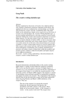 The Creative Writing Kaleidoscope