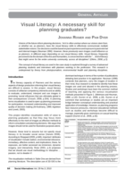Visual Literacy: A necessary skill for planning graduates?