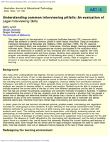 Understanding common interviewing pitfalls: An evaluation of Legal Interviewing Skills