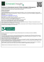 Young driver perceptions of police traffic enforcement and self reported driving offences
