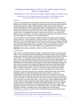 Camping and groundwater quality on the eastern beach of Fraser Island: a smoking gun