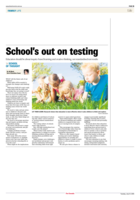 School’s out on testing: Education should be about inquiry-based learning and creative thinking, not standardised test results
