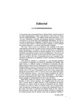 Editorial
