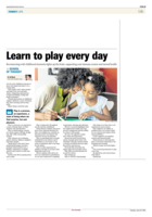Learn to play every day: Reconnecting with childhood memories lights up the brain, supporting your immune system and mental health