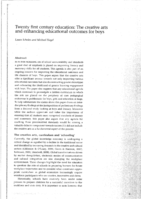 Twenty First Century Education: The creative arts and enhancing educational outcomes for boys