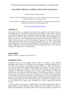 Increasing the efficiency of siphonic roofwater harvesting systems