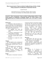 Direct measurement of inner prosthesis loading during activities of daily living: Proposal for classification of functional outcome