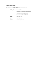Statistical evaluation of data from tractor guidance systems