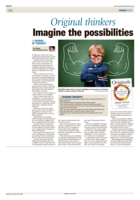 Original thinkers: Imagine the possibilities