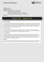 Digital Spectre: Doctorate of Creative Arts exhibition [solo exhibition]