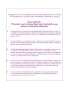 Primary prevention of skin cancer in Australia: Report of the Sun Protection Programs Working Party