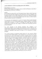 A Phylogenetic study of Australasian Pectinidae