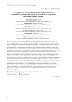 An (App)roach to using iPhone technologies to increase consistency, reliability and equity in assessment of large work integrated learning courses