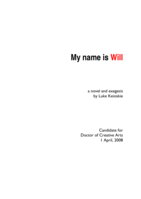 My Name is Will