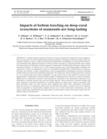 Impacts of bottom trawling on deep-coral ecosystems of seamounts are long-lasting